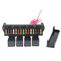 Byttlerom Boîte à fusibles de voiture noire en plastique pour voiture - Boîte à fusibles 15 circuits