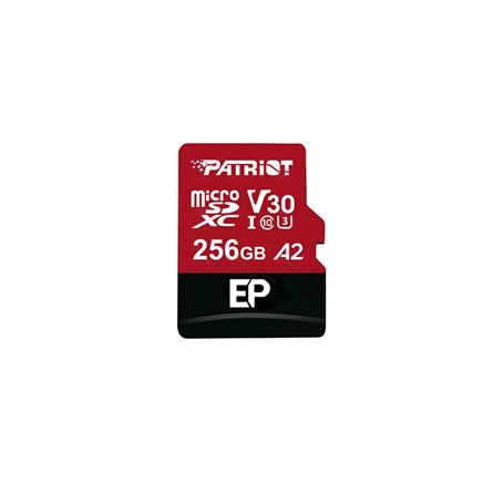 Carte Mémoire Micro SD avec Adaptateur Patriot Memory PEF256GEP32MCX 256 GB
