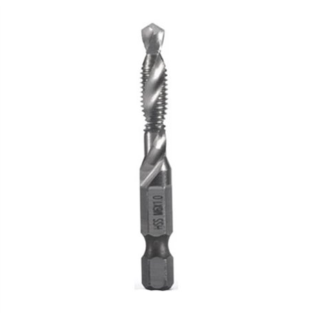 Asyduey M6X1.0mm Acier 4341 Titane Plaqué Composite Foret et Taraud Machine Intégrée Outil D'Ouverture et de Chanfreinage