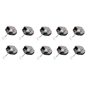 Bonkshire 10 PièCe SéRie SL68 Montre à Quartz Mouvement Horloge Accessoires Bricolage Adapté pour la RéParation de Montre Rempla