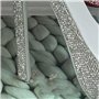 Heilanole Élégant Casier à Vin à Talons Hauts en Strass - Porte-Bouteille de Vin au Design Créatif en Forme de Chaussure, Idéal 