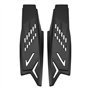 Nettoppo 2 PièCes SéRies Casque Racing Oreille Cornes Moto Casque Cornes Punk Style Scooter Moto Casque Corne Moto Accessoires
