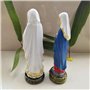 moonsun Artisanat en résine Jésus Nativité piédestal Décoration religieuse Chambre Meuble TV Décorations A