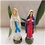 moonsun Artisanat en résine Jésus Nativité piédestal Décoration religieuse Chambre Meuble TV Décorations A