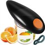 jiyaohui 2X Ouvre-Boîte électrique, Outil de Cuisine à Une Pression avec la Sécurité des Couvercles à Bords Lisses pour Les Femm