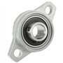 KFL001 Lot de 8 boîtiers de roulement en alliage de zinc auto-alignant 12 mm