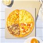Pmkvgdy Pierre à pizza pour cuisson au four et barbecue Plaque de cuisson 305 x 305 x 10 mm
