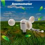 WXHN WH-WS01 Instrument de Mesure de la Vitesse Du Vent Capteur de Vitesse Du Vent Instrument MéTéO Accessoires pour AnéMomèTre 