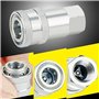 Marran Coupleur Hydraulique Pioneer 1/4 Pouce avec Capuchon Anti-Poussière Adapté à une Large Gamme D'Applications Hydrauliques.