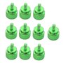 Nettoppo 10 Pièces/Lot UNC6-32 M3.5 Vis à Main Vis de Boîtier D'Ordinateur Vis Moletée à Tête Ronde pour Support GPU PSU Boîtier