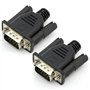 MQODLFP 2X Vga Virtuel Adaptateur D'Affichage Mâle Prise Factice Edid sans Tête Émulateur Fantôme Plaque De Verrouillage