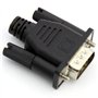 MQODLFP 2X Vga Virtuel Adaptateur D'Affichage Mâle Prise Factice Edid sans Tête Émulateur Fantôme Plaque De Verrouillage