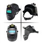 dissot 2X Masque de Changement de LumièRe Automatique Intelligent avec Lampe Frontale Couvre-Chef Masque de Protection Masque de