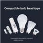 Knoruley Testeur D'Ampoule LED Testeur D'Ampoule Lampe Témoin Tension Lumière Puissance Support pour E27 B22 E14 Prise EU