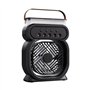 Suoumwa Ventilateur Climatiseur Mini Rafraîchisseur d'air Ajustable de Bureau Noir
