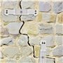 jiyaohui Enregistrement de Surveillance des Fissures 3 Pièces, Moniteur Révélateur D'Angle en Acrylique, Dispositif de Surveilla