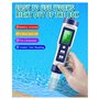 0-14 PH mètre 5 en 1 TDS/EC/sel/temp/PH mètre pour eau potable, piscine et aquarium