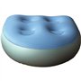 Cpolebev 4 Pièces Spa et Booster pour Bain à Remous, Coussin Gonflable de Siège de Baignoire de Piscine, Coussin de Dossier Impe