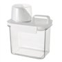 Ujjdwiurgh Ensemble de Conteneurs de Stockage pour Céréales avec Mesure pour Riz, Snacks, Sucre, Noix et Nourriture pour Animaux
