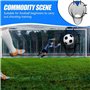 QUR Cibles de Football pour L'Entraînement Aux Buts - Cible D'Entraînement de Football Filet de Cible Pliable Durable Durable