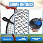 QUR Cibles de Football pour L'Entraînement Aux Buts - Cible D'Entraînement de Football Filet de Cible Pliable Durable Durable