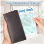 KACPLY Lot de 5 carnets de chèques d'invités Vert 50 feuilles/paquet