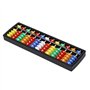 AMIUHOUN Abaque Arithmetique Soroban Portable en Plastique Outil de Calcul