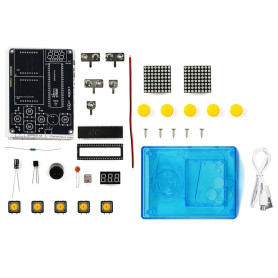 Bnnlqpsttg Kit de Production de Console de à Puce DIY 51