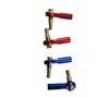 JOFUUM Tige de traction de positionnement de rotule en métal M3, barre d'accouplement 2 mm, tige de liaison servo avec rotule en