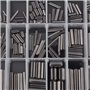280 PièCes en Acier Inoxydable Ressort Pin Tension ÉLastique Cylindrique Goupilles Goupilles Ensemble M1.5 M2 M2.5 M6 M8 Goujon