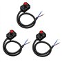 dissot Gradateur LED à Bouton DC 0/1-10V, Gradateur Passif Basse Tension PWM pour Pilote LED Électronique 0-10V ou 1-10V à Inten
