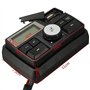 NINGWANG Moto Audio MP3 Radio SystèMe de Son Haut-Parleurs StéRéO éTanche FM 5 Fonctions D'éGalisation éCran LCD USB / / TF Noir