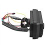 NINGWANG Moto Audio MP3 Radio SystèMe de Son Haut-Parleurs StéRéO éTanche FM 5 Fonctions D'éGalisation éCran LCD USB / / TF Noir