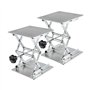 Cpolebev Support D'Ascenseur de Laboratoire, Plate-Forme de Support de Ciseaux de Cric de Laboratoire, Plage de Hauteur de Table