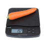 LOLPALONE -550 Balance numérique d'expédition postale 25 kg/1 g 55 lb avec fonction de comptage Noir