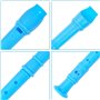 Reinscer Lot de 12 flûtes à bec soprano à 8 trous et bâton de nettoyage de style allemand pour débutants, remises de diplôme ou 