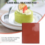 jiyaohui Paquet de 6 Feuilles de DéShydrateur en Silicone Plateaux de DéShydrateur à Bords CarréS AntiadhéSifs pour Viande LéGum