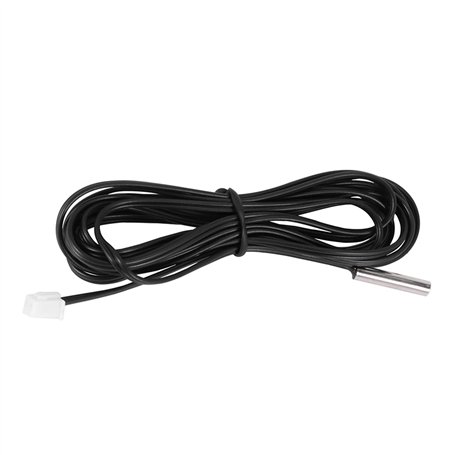 2M Thermistance Capteur de Température Sonde Etanche 10K 1% 3950 Noir