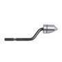 Ntcpefy BC1041 Outil d'ebavurage courbe de fraise de 10,4 mm de diametre pour metal plastique