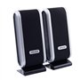 GOURIDE Enceinte audio USB 120 W pour ordinateur de bureau, ordinateur portable, prise 3,5 mm