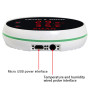 Sujurio Tuya Maison Intelligente Wifi Capteur de TempéRature NuméRique ThermomèTre Chambre Eau Piscine Thermostat Alarme Prise U