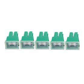 Iyalezirk 5 x vert 40 A Prise en fusible PAL Cartouche lame pour voiture
