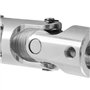 Xbsduih Cardan avec joint de cardan 1 double articulation universelle Rc avec vis, 10 x 10 mm