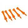 Grendly Lot de 50 tees de golf de 70 mm (orange)
