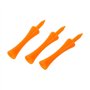 Grendly Lot de 50 tees de golf de 70 mm (orange)