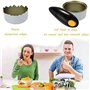 Muuoeou Ouvre-BoîTe éLectrique, Outil de Cuisine à Une Pression avec la SéCurité des Couvercles à Bords Lisses pour Les Femmes a
