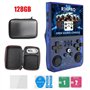 Ohulelks R36PRO Console de Rétro Portable 128 Go, Écran HD de 3,5 Pouces, Lecteur Vidéo de Poche Portable Prenant en Charge plus