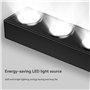 Ronlok Lumière Extérieure à LED pour Colonne de Signalisation Lumineuse sur la Terrasse, 8 Lumières