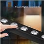 Ronlok Lumière Extérieure à LED pour Colonne de Signalisation Lumineuse sur la Terrasse, 8 Lumières