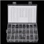 Aflytep 280 PièCes en Acier Inoxydable Ressort Pin Tension ÉLastique Cylindrique Goupilles Goupilles Ensemble M1.5 M2 M2.5 M6 M8
